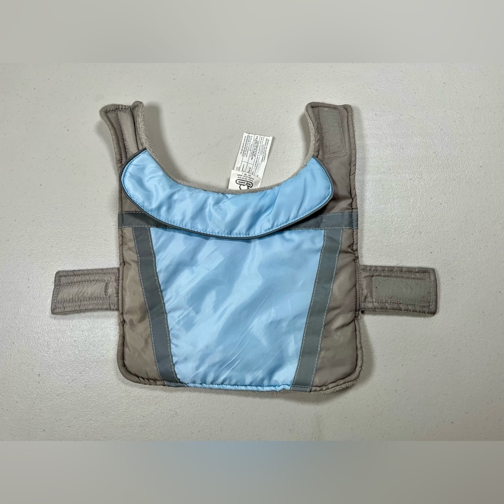 Top Paw Blue/grey polyester/Fleece Pet Jacket